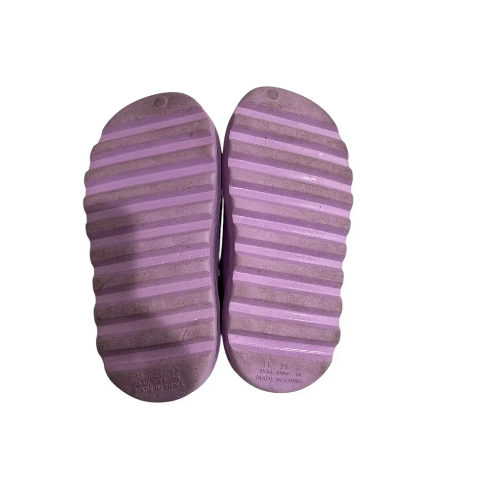 Cotton‎ On Kids Shoes Slip On Closed Toe Size 12 Purple Slide Beach Gym